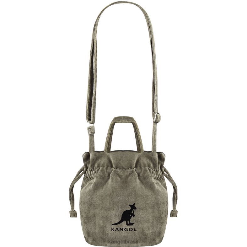 acessórios | Kangol unissex marrom bolsa de cordão de veludo Z4880991