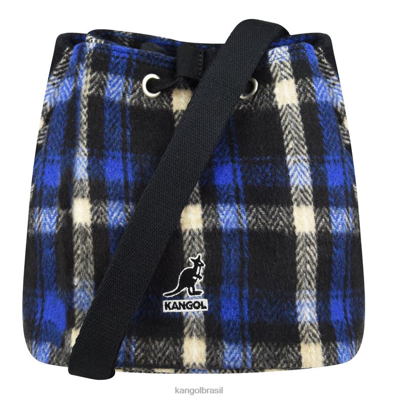 acessórios | Kangol unissex xadrez azul marinho saco de balde checker ii Z4880972
