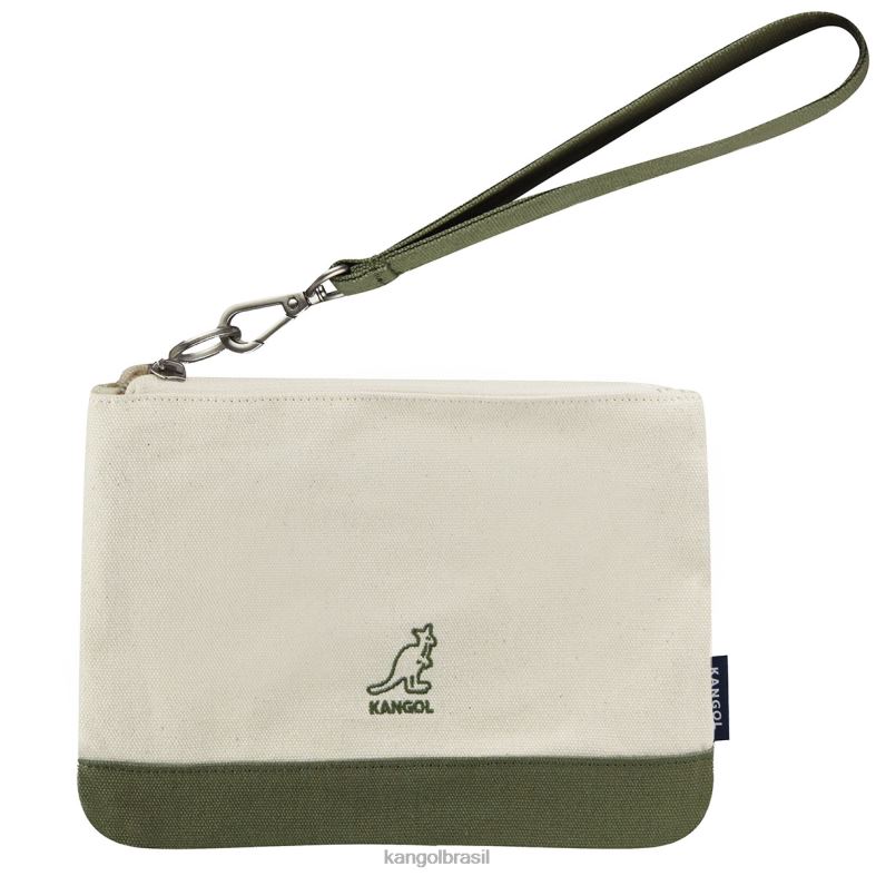 acessórios | Kangol unissex cáqui conjunto de bolsa de lona da sorte Z4880962