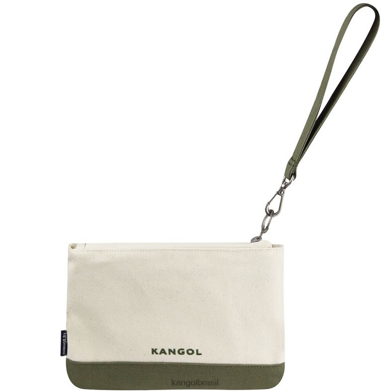 acessórios | Kangol unissex cáqui conjunto de bolsa de lona da sorte Z4880962