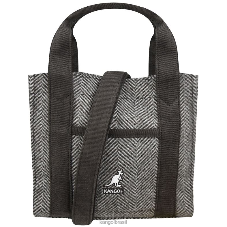 acessórios | Kangol unissex cinza bolsa de espinha de peixe Z4880982