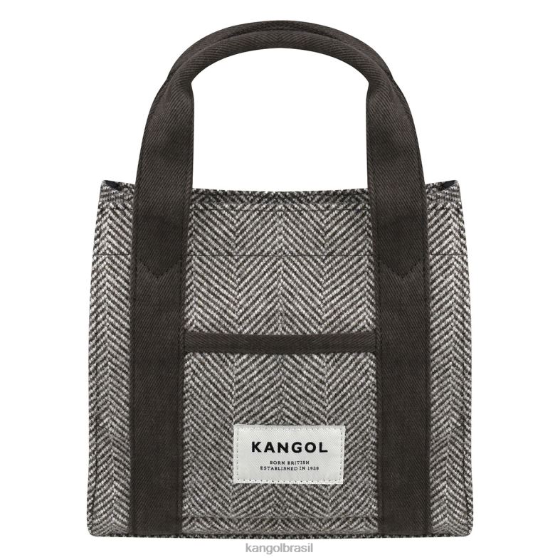 acessórios | Kangol unissex cinza bolsa de espinha de peixe Z4880982