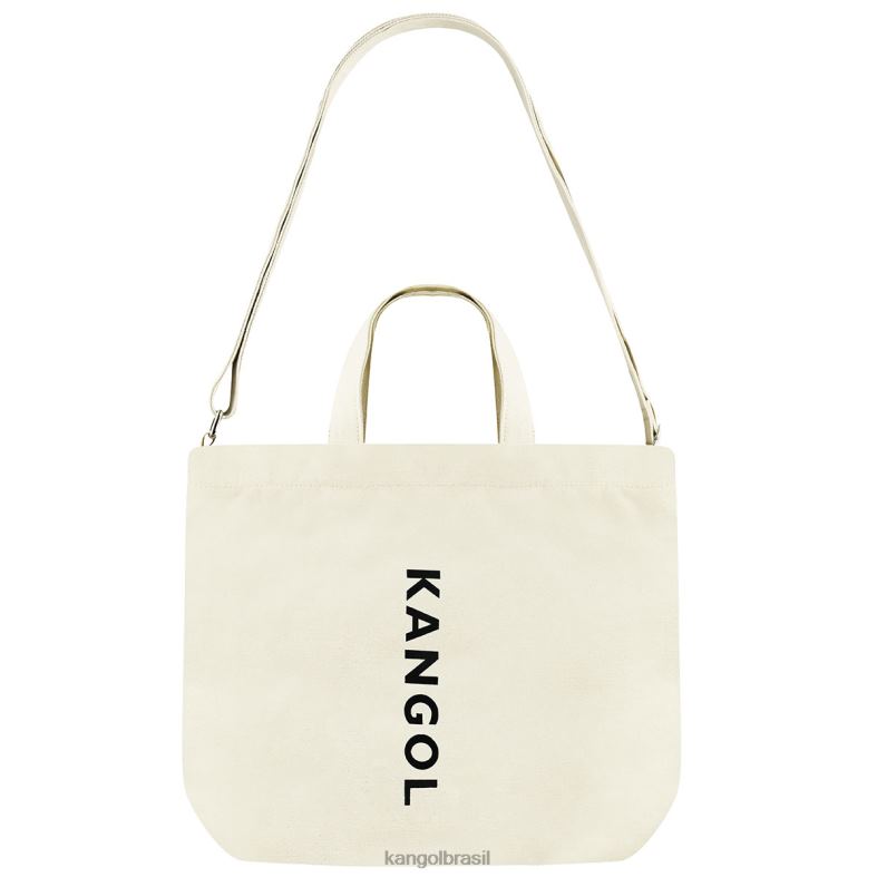 acessórios | Kangol unissex creme bolsa média zippi ecológica Z4880936