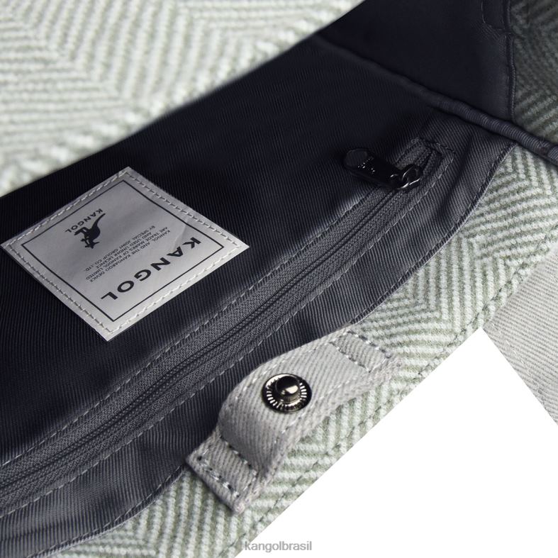 acessórios | Kangol unissex hortelã bolsa de espinha de peixe Z4880984