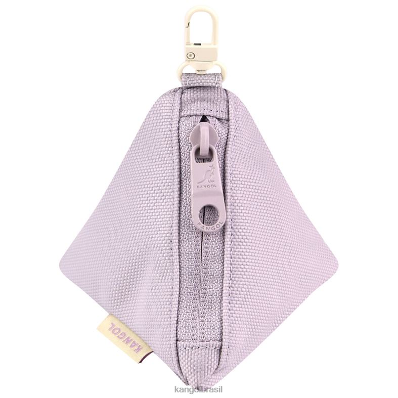 acessórios | Kangol unissex lilás pingente de bolsa triangular gear i Z48801267