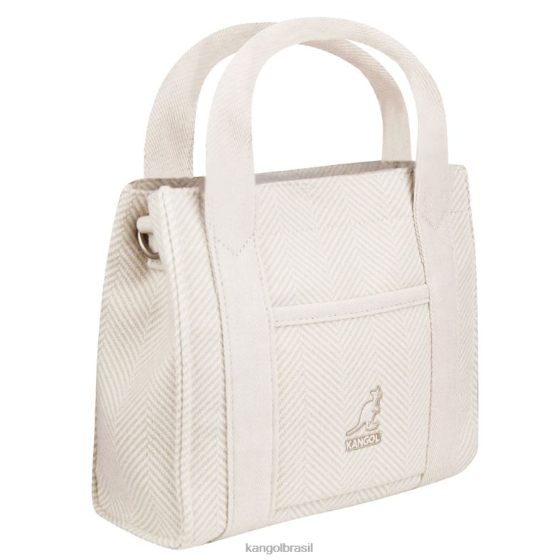 acessórios | Kangol unissex marfim bolsa de espinha de peixe Z4880983