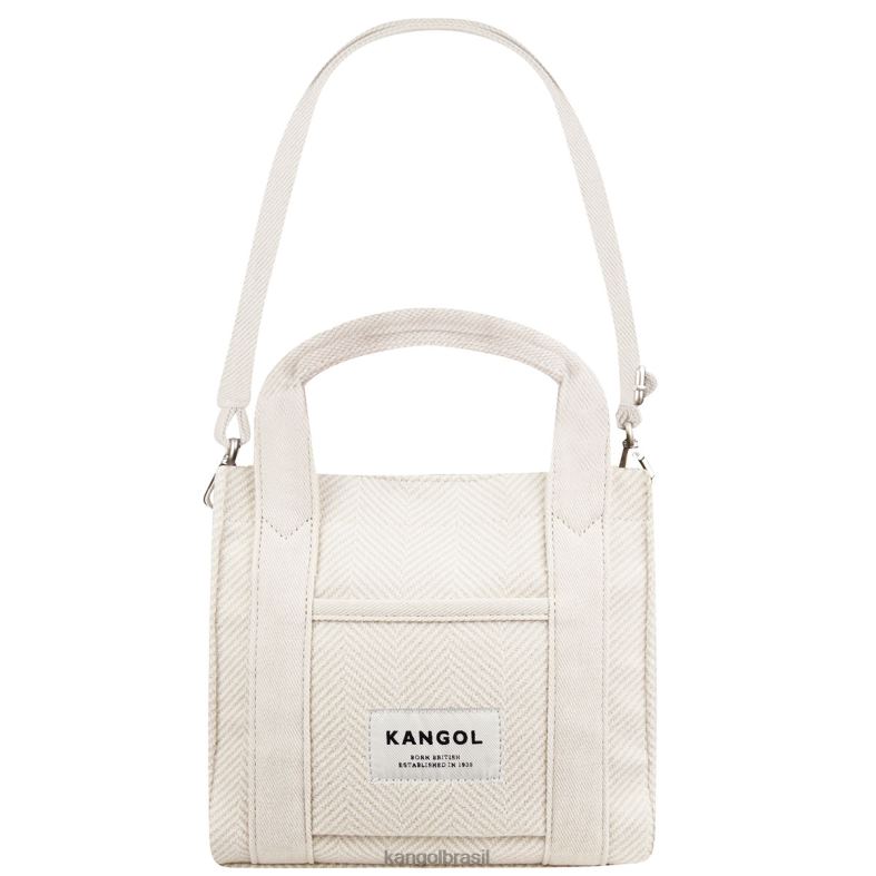 acessórios | Kangol unissex marfim bolsa de espinha de peixe Z4880983