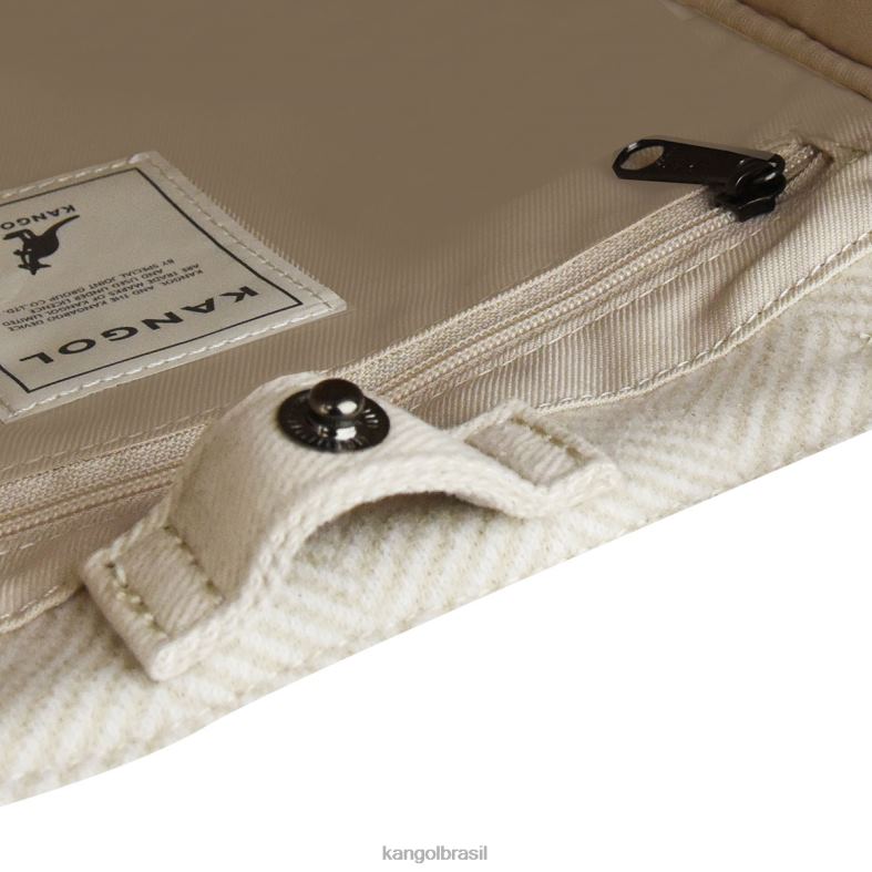 acessórios | Kangol unissex marfim bolsa de espinha de peixe Z4880983