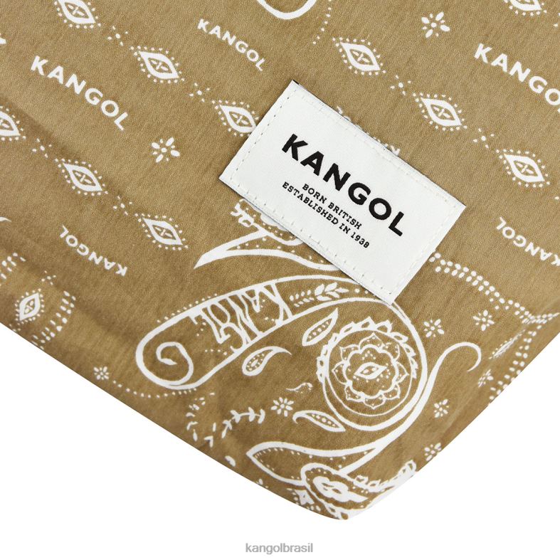acessórios | Kangol unissex marfim bolsa estampada reversível Z4880964