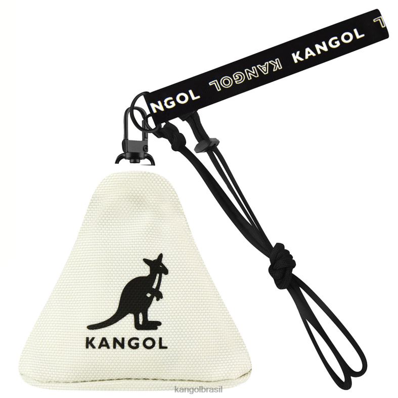 acessórios | Kangol unissex marfim pingente de bolsa triangular gear i Z48801266