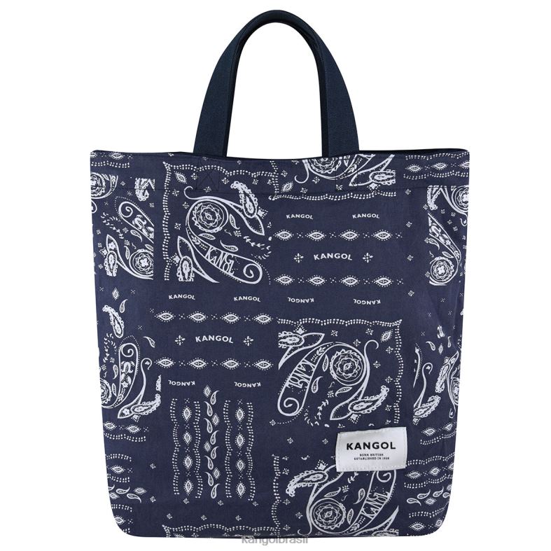 acessórios | Kangol unissex marinha bolsa estampada reversível Z4880965