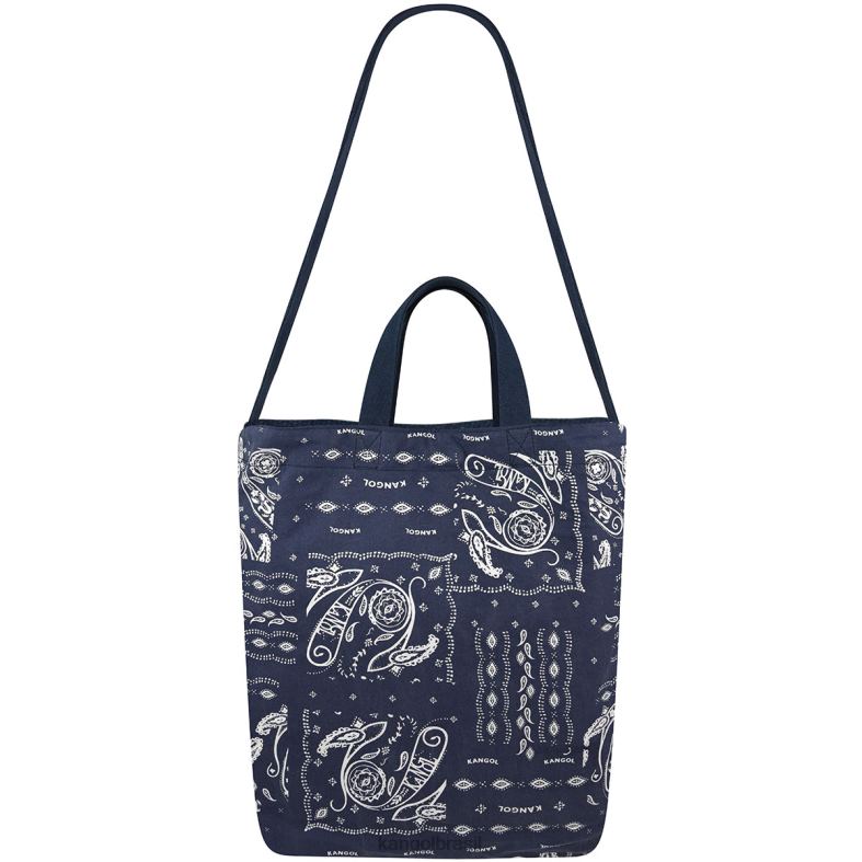acessórios | Kangol unissex marinha bolsa estampada reversível Z4880965