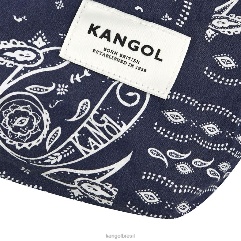 acessórios | Kangol unissex marinha bolsa estampada reversível Z4880965