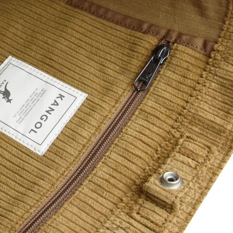 acessórios | Kangol unissex marrom bolsa de ombro em v cordão Z4880975