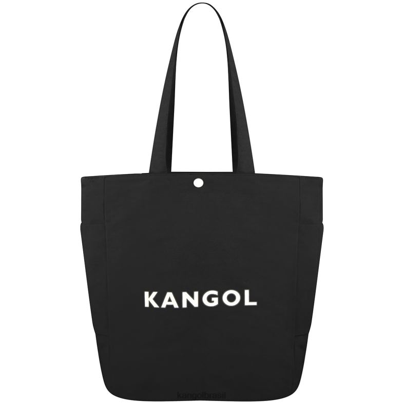 acessórios | Kangol unissex preto/esbranquiçado bolsa jerry shopper Z4880969