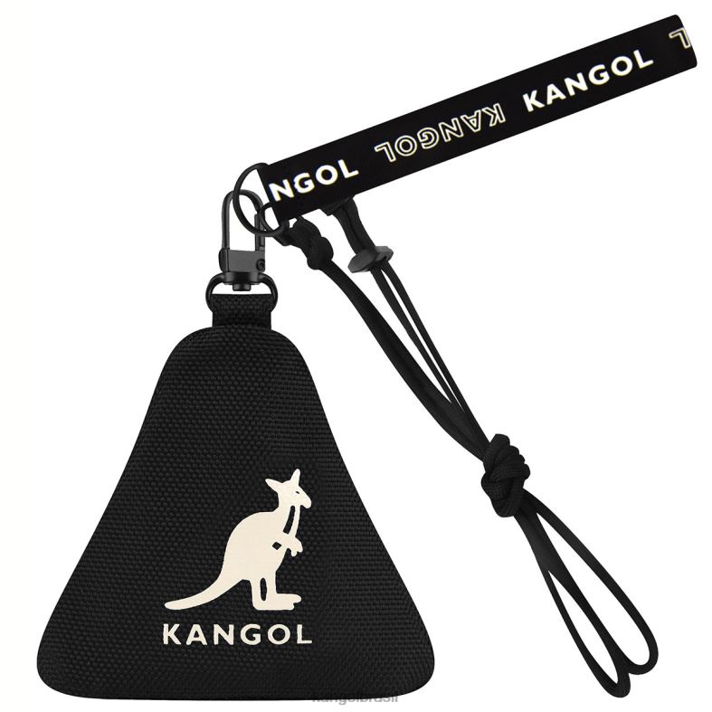 acessórios | Kangol unissex preto pingente de bolsa triangular gear i Z48801265