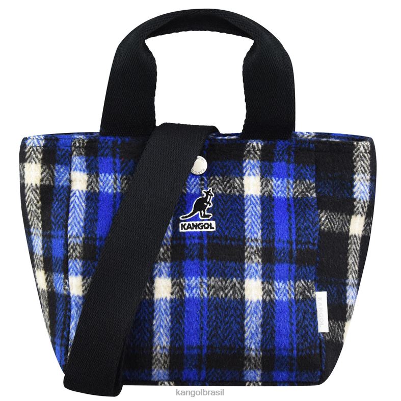acessórios | Kangol unissex xadrez azul marinho bolsa xadrez ii Z4880973