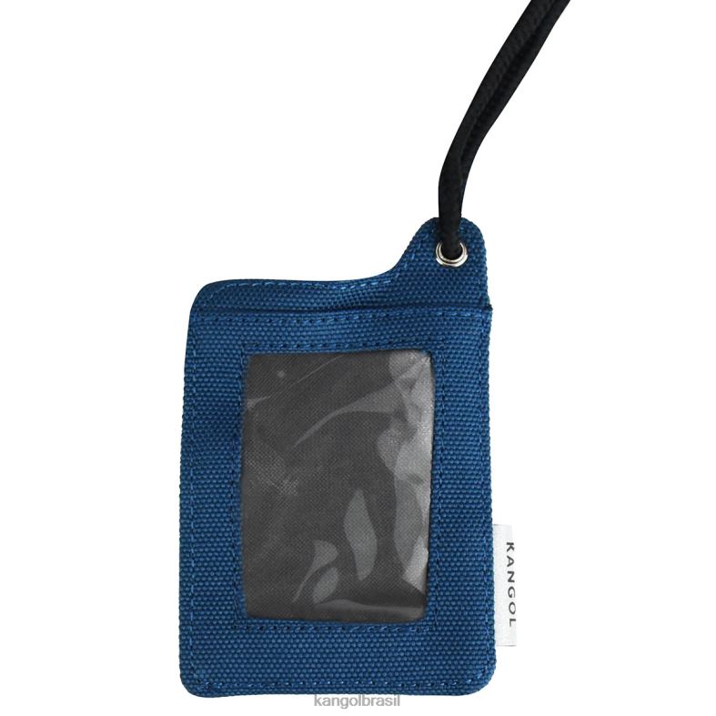 acessórios | Kangol unissex azul escuro titular do cartão de 2 vias Z48801255