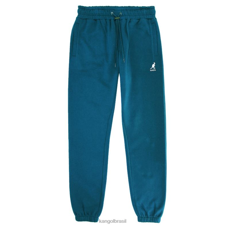calças | Kangol homens cerceta jogger bordado Z48801059