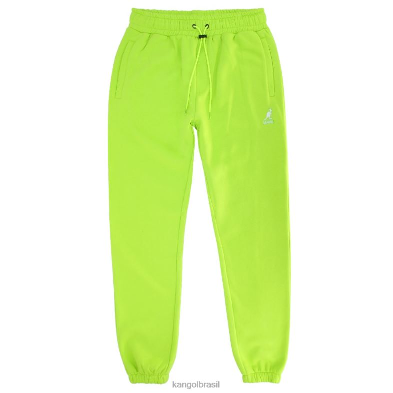 calças | Kangol homens destaque verde jogger bordado Z48801063