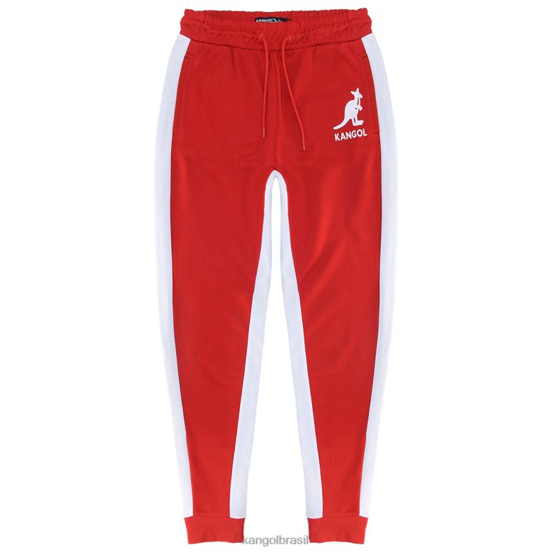 calças | Kangol mulheres vermelho equestre calça felpuda francesa Z48801049