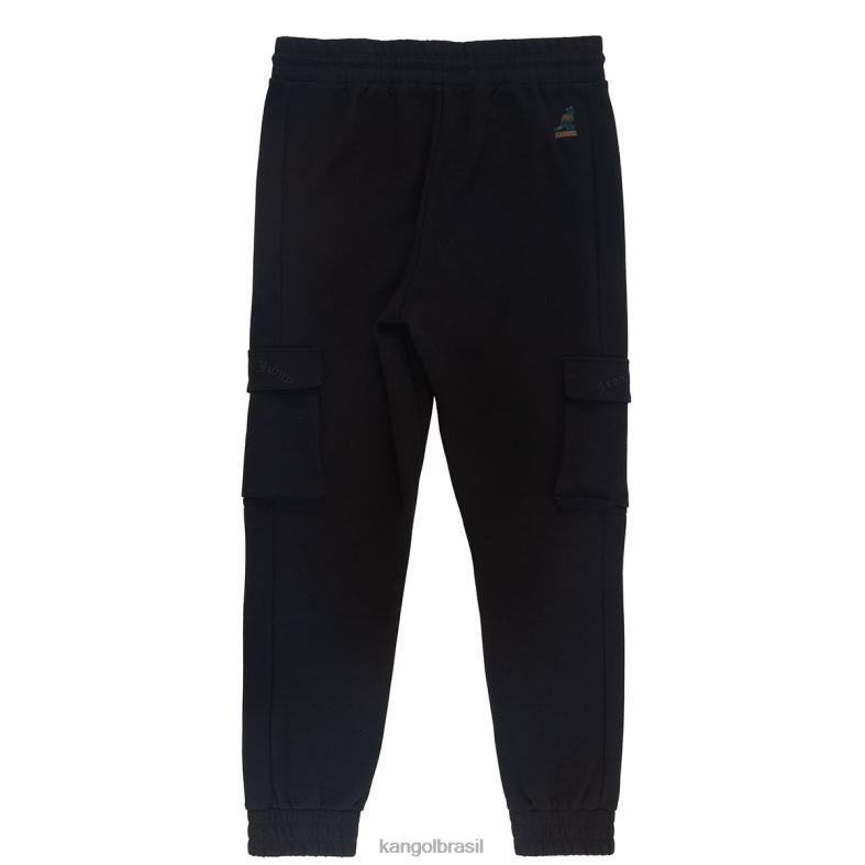 calças | Kangol unissex azeviche corredor de bloqueio Z48801080
