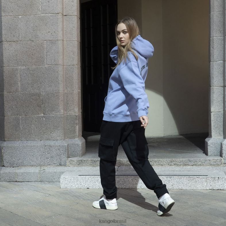 calças | Kangol unissex azeviche corredor de bloqueio Z48801080