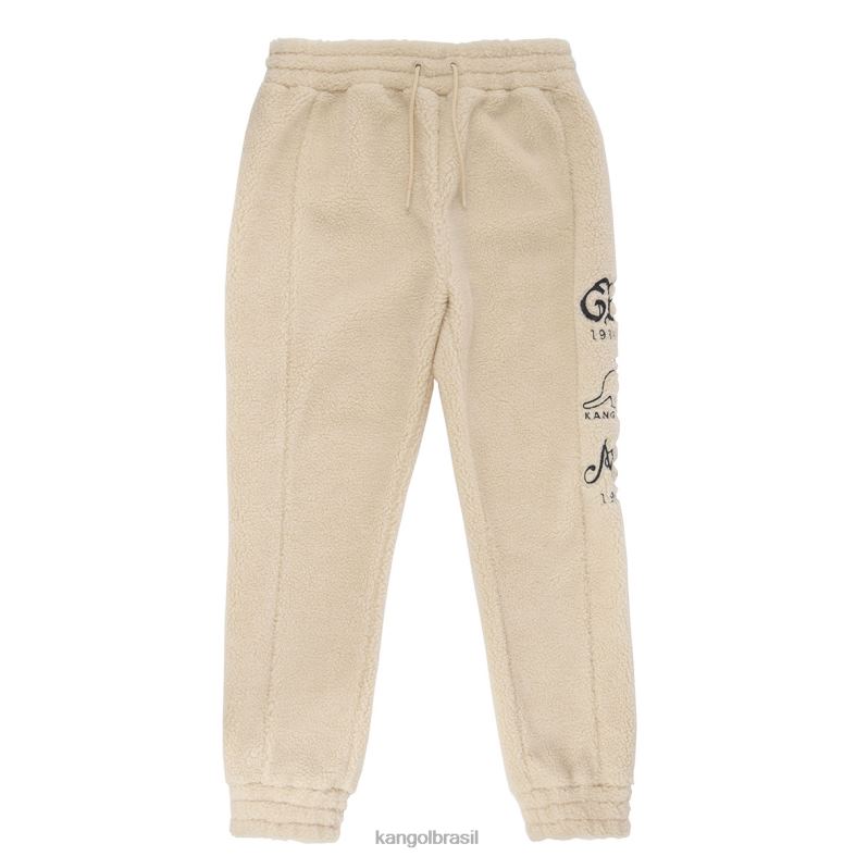 calças | Kangol unissex bege corredor sherpa Z48801082