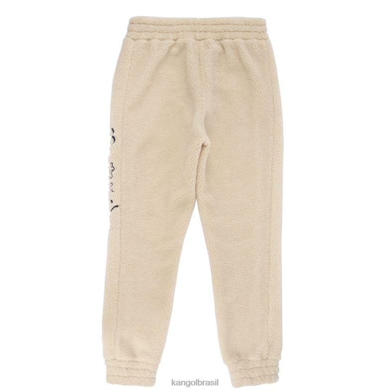 calças | Kangol unissex bege corredor sherpa Z48801082