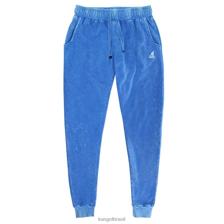 calças | Kangol unissex mar turco joggers de lavagem ácida Z48801022
