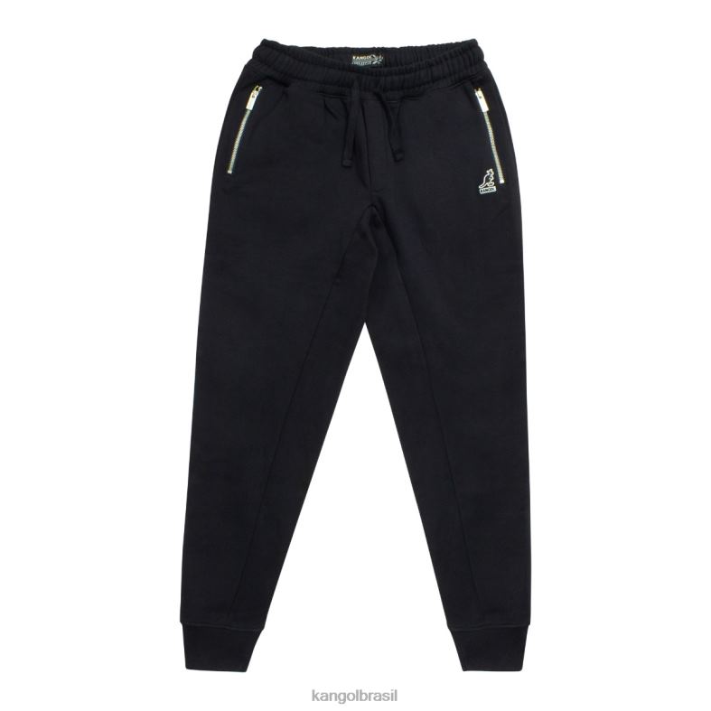 calças | Kangol unissex preto antracite corredores de luxo Z48801068