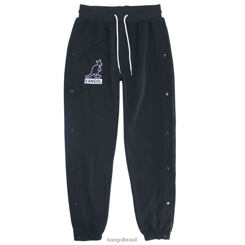 calças | Kangol unissex preto corredores de dia de jogo Z48801031