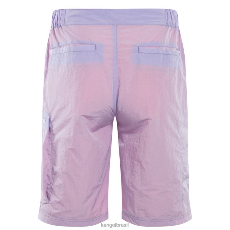 calças | Kangol unissex lavanda fora deste mundo shorts Z4880995