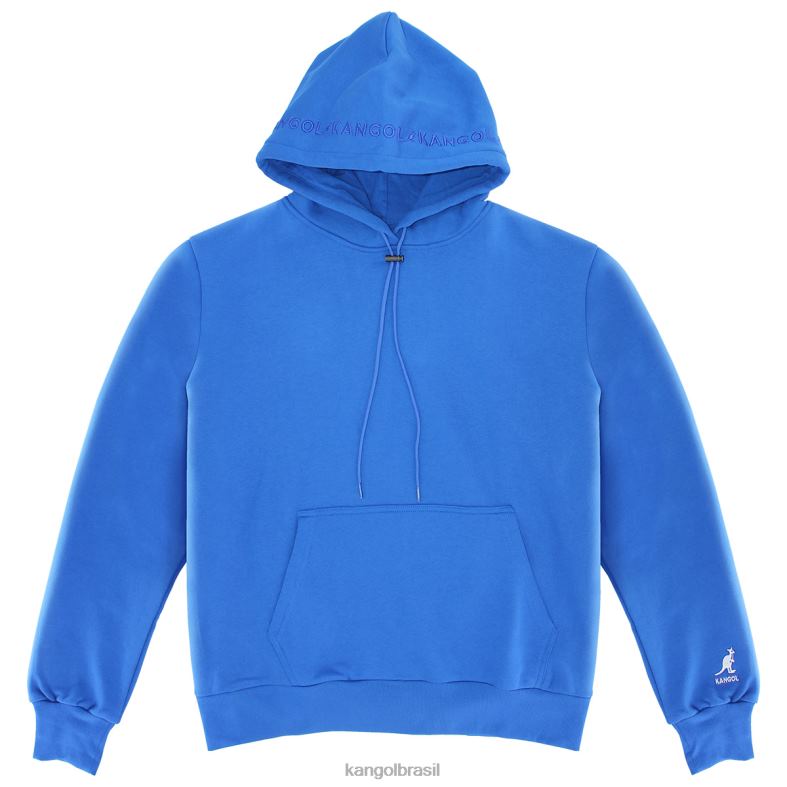 vestuário | Kangol homens azul real moletom bordado Z48801150