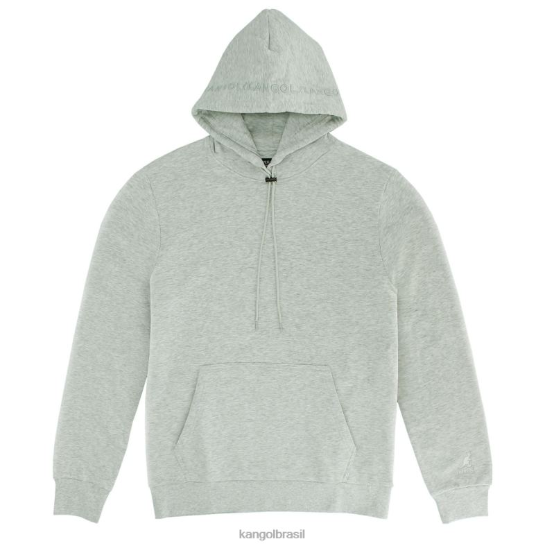 vestuário | Kangol homens cinza moletom bordado Z48801152