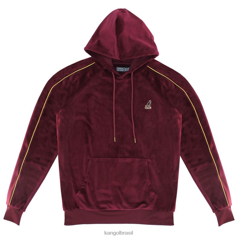 vestuário | Kangol homens marrom moletom de veludo Z48801157