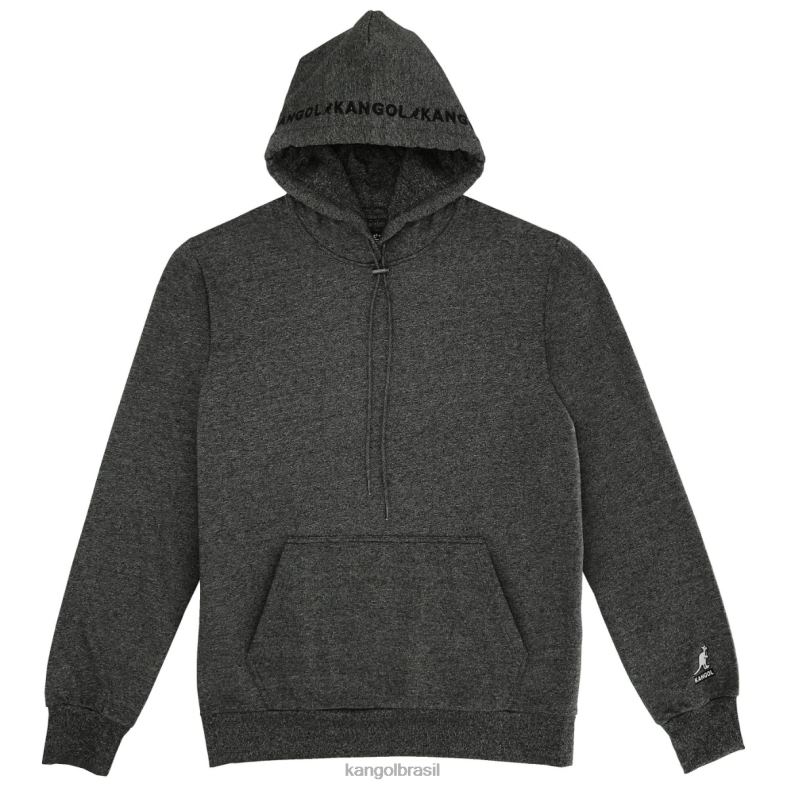 vestuário | Kangol homens siro preto moletom bordado Z48801153