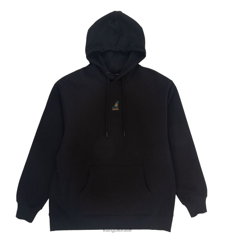 vestuário | Kangol unissex azeviche moletom com capuz Z48801182