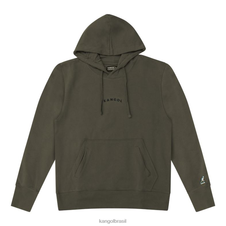 vestuário | Kangol unissex carvão beluga moletom com capuz ícone de luxo Z48801186