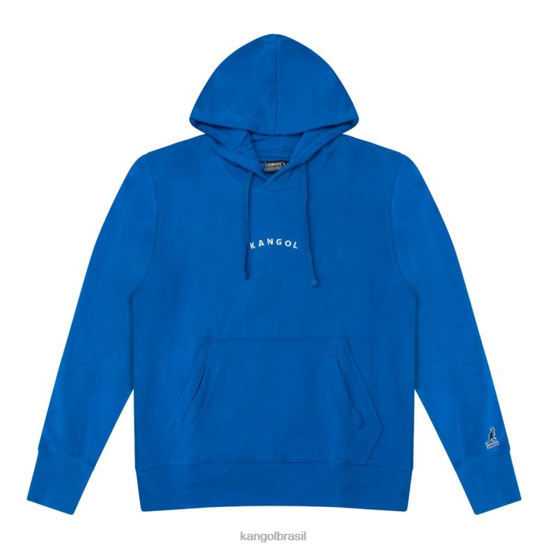 vestuário | Kangol unissex lapis azul moletom com capuz ícone de luxo Z48801188