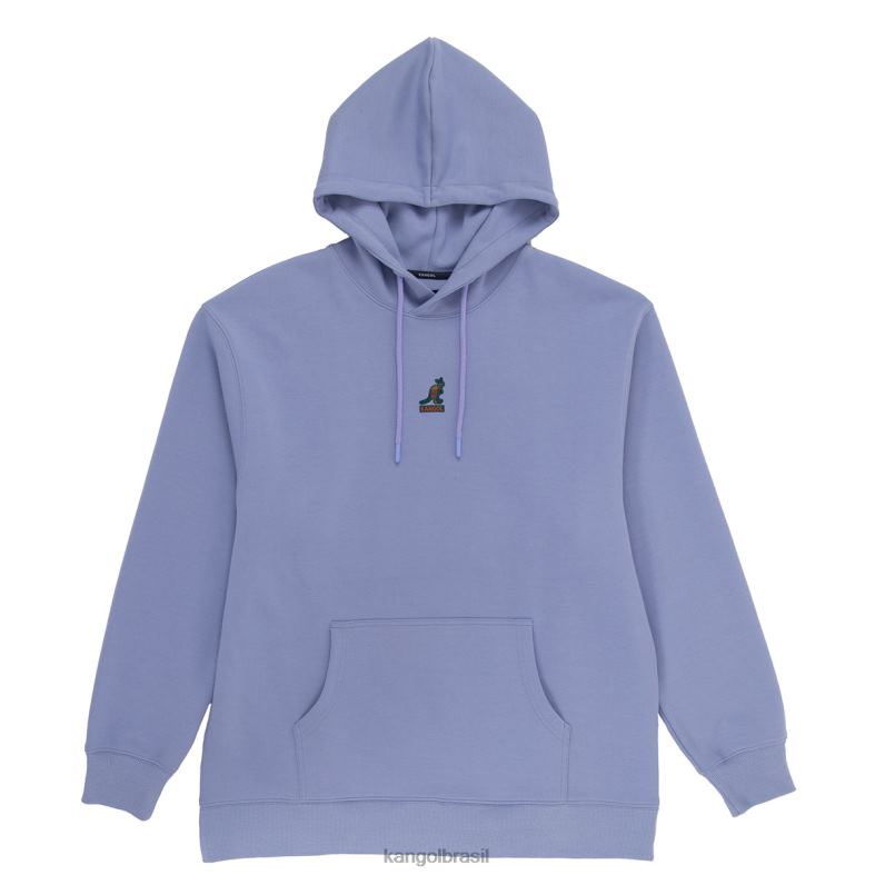 vestuário | Kangol unissex lilás gelado moletom com capuz Z48801183