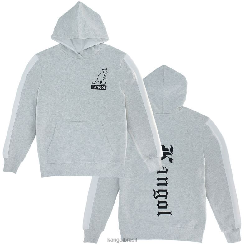 vestuário | Kangol unissex mistura cinza moletom gótico Z48801106