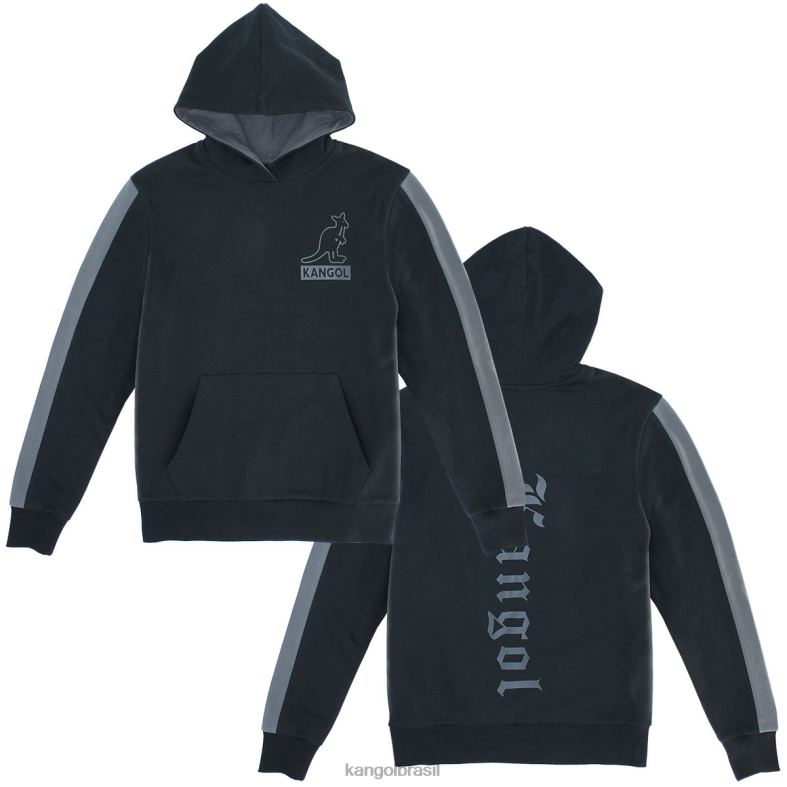 vestuário | Kangol unissex preto moletom gótico Z48801104