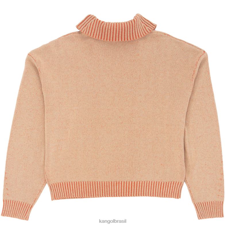 vestuário | Kangol unissex brilho de cereja suéter de corte de costela Z48801185