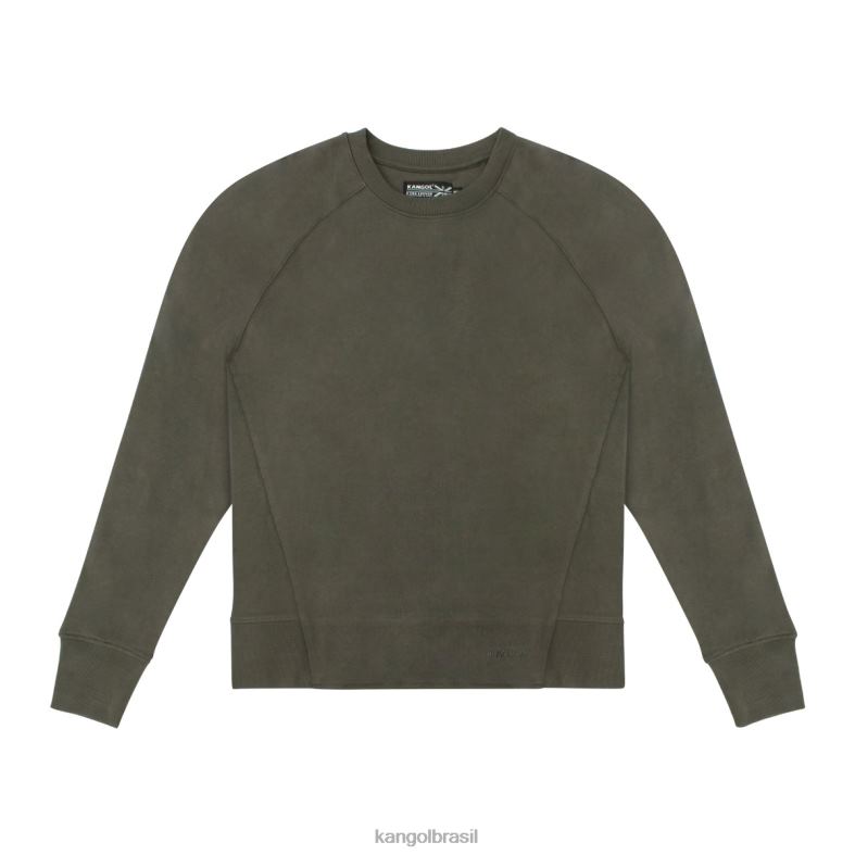 vestuário | Kangol unissex carvão beluga pulôver perfeito Z48801190