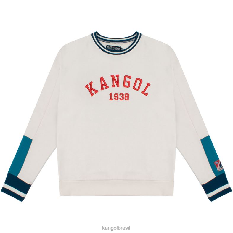 vestuário | Kangol unissex combinação bege popover retrô Z48801137