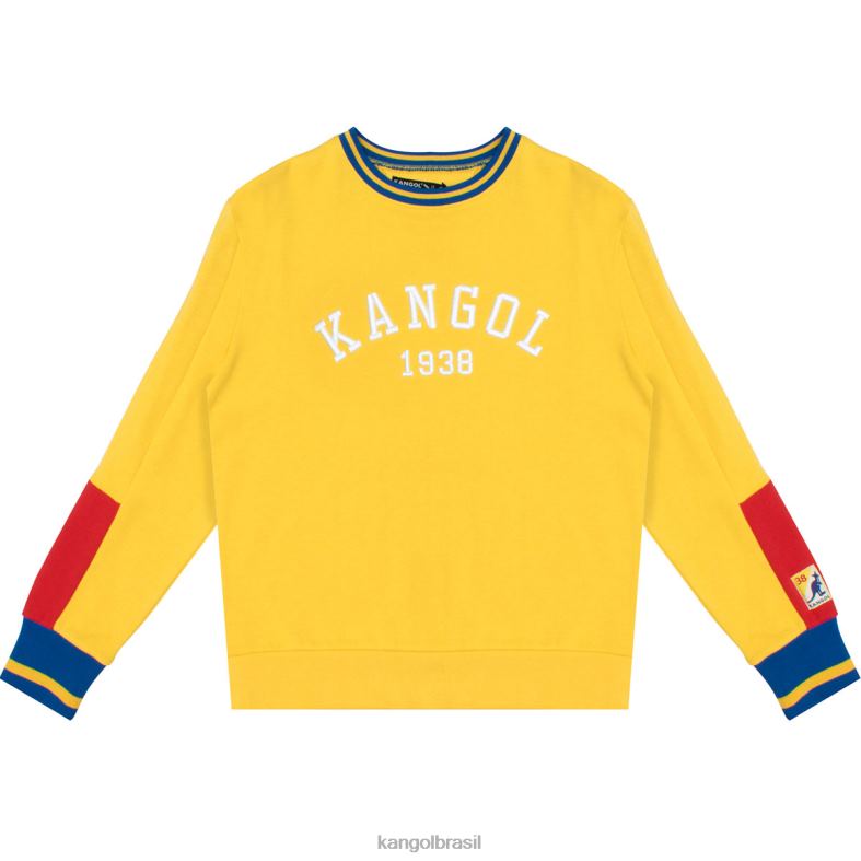 vestuário | Kangol unissex combinação de limão popover retrô Z48801136