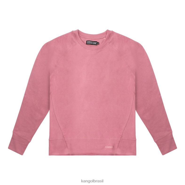 vestuário | Kangol unissex mesa rosa pulôver perfeito Z48801191