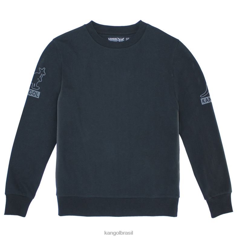 vestuário | Kangol unissex preto popover gótico Z48801101