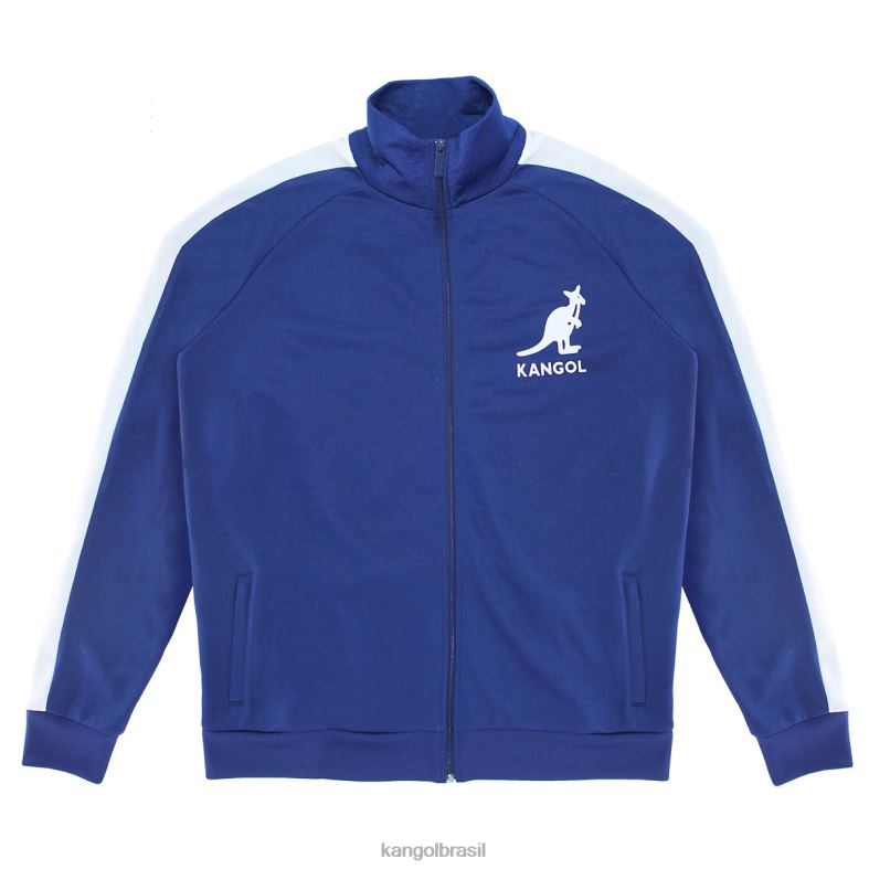 vestuário | Kangol homens farol azul jaqueta terry frances Z48801163